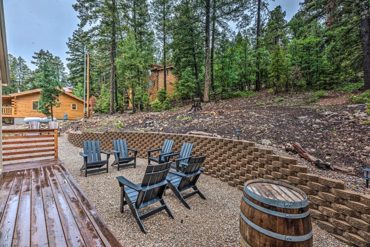 On The Rocks - A Modern Home With Decks And Views Cloudcroft Exteriér fotografie